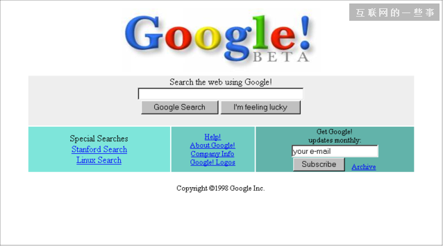 一(yī)個設計師眼中(zhōng)的Google： 宇宙裏最值錢的一(yī)個偶然,互聯網的一(yī)些事